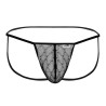 CandyMan Jockstrap Micro-lacets DIONYSOS Noir